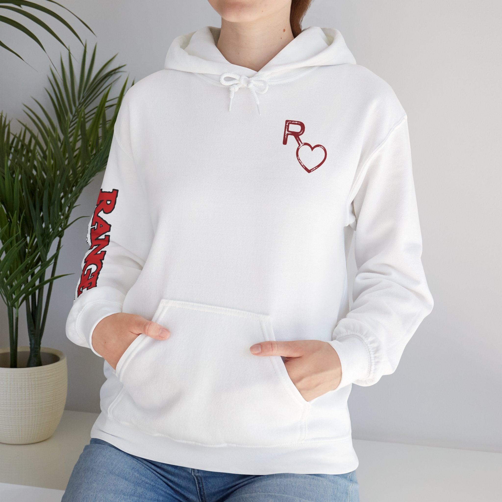 R Heart Hoodie