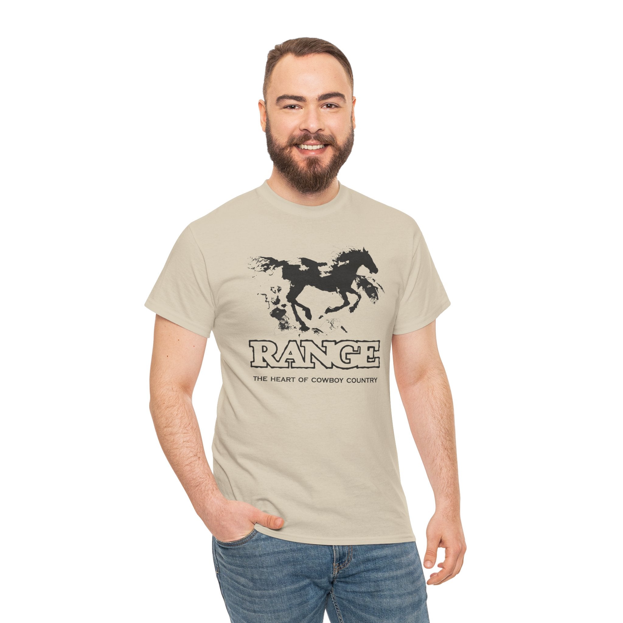 The Heart of Cowboy Country- Unisex Tee Shirt