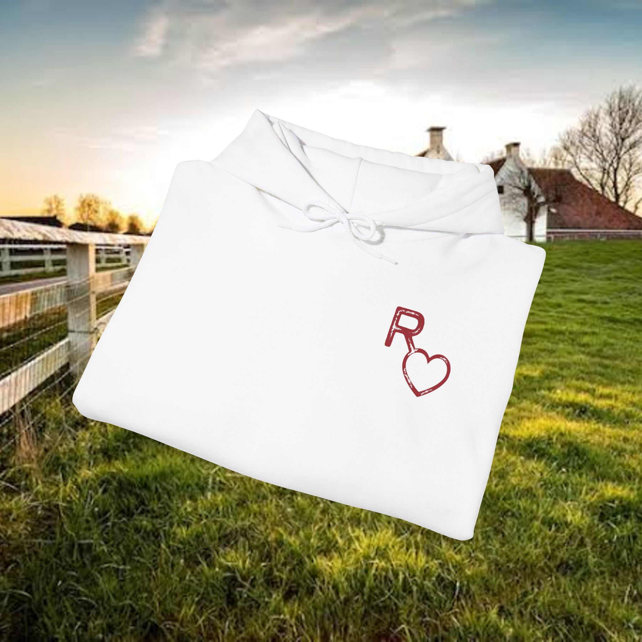 R Heart Hoodie