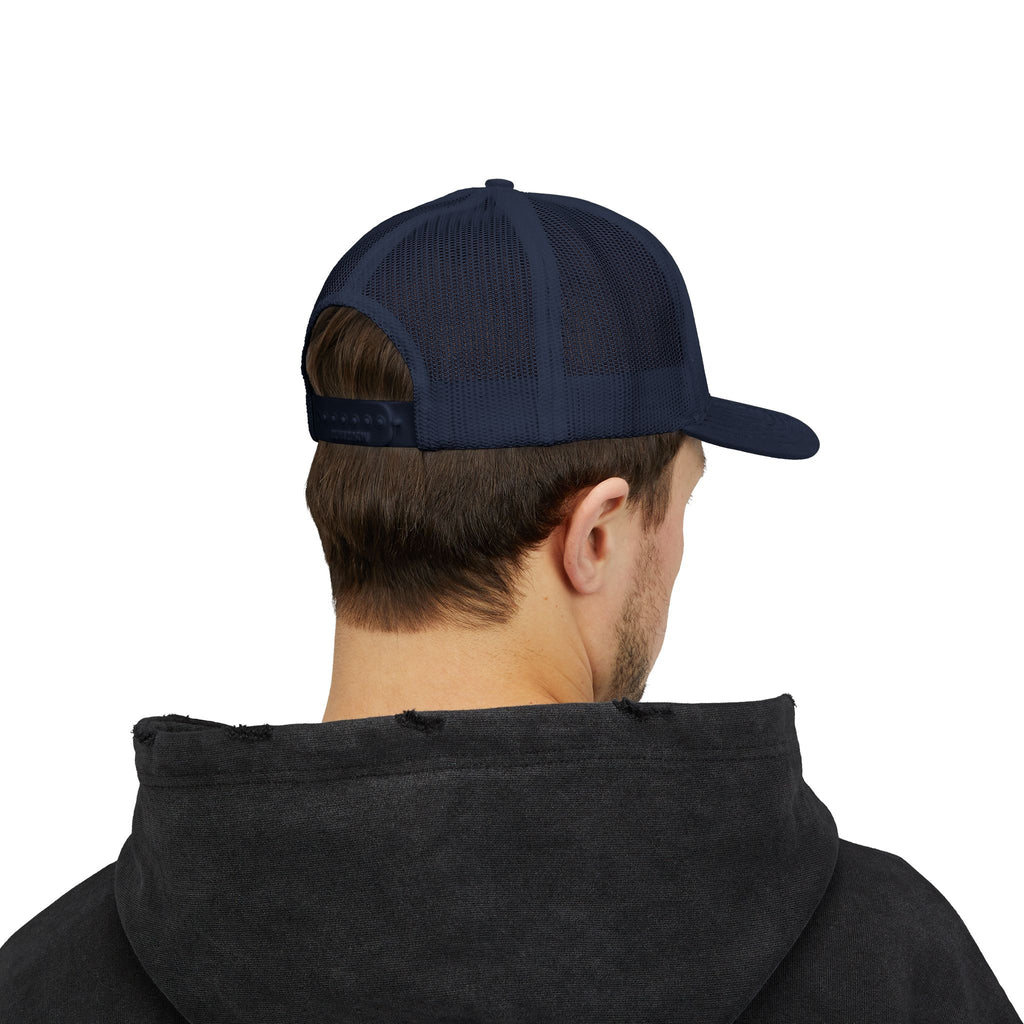 Snapback Trucker Cap – Confessions of Red Meat Survivors Embroidered Hat