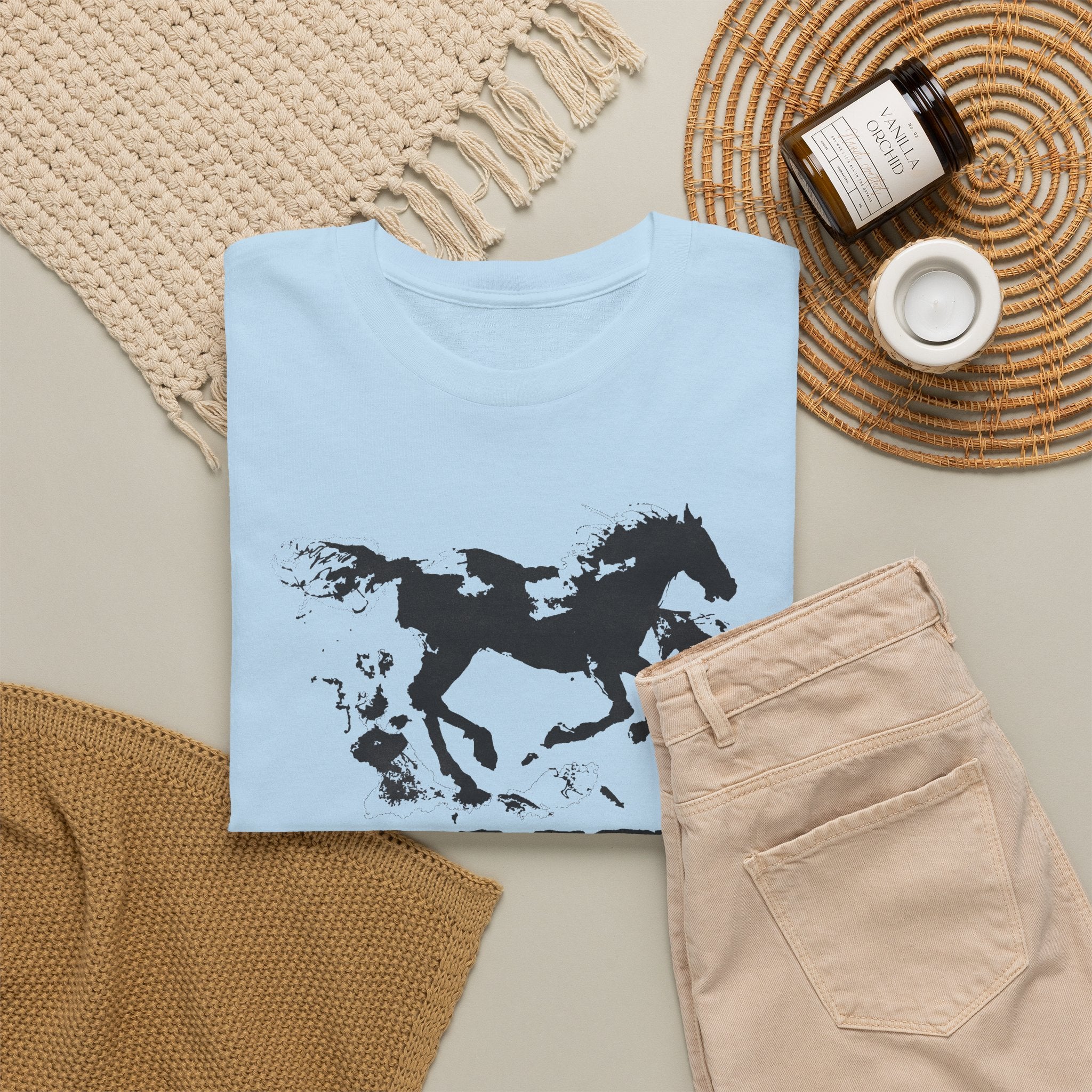 The Heart of Cowboy Country- Unisex Tee Shirt