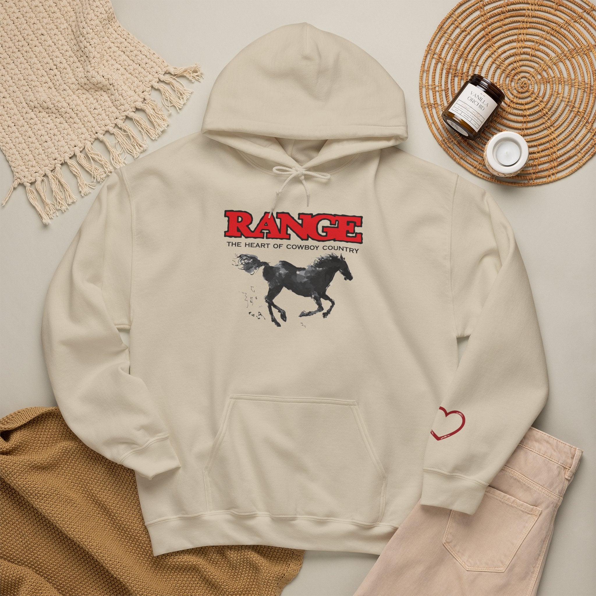 Range Logo Unisex Fit Hoodie