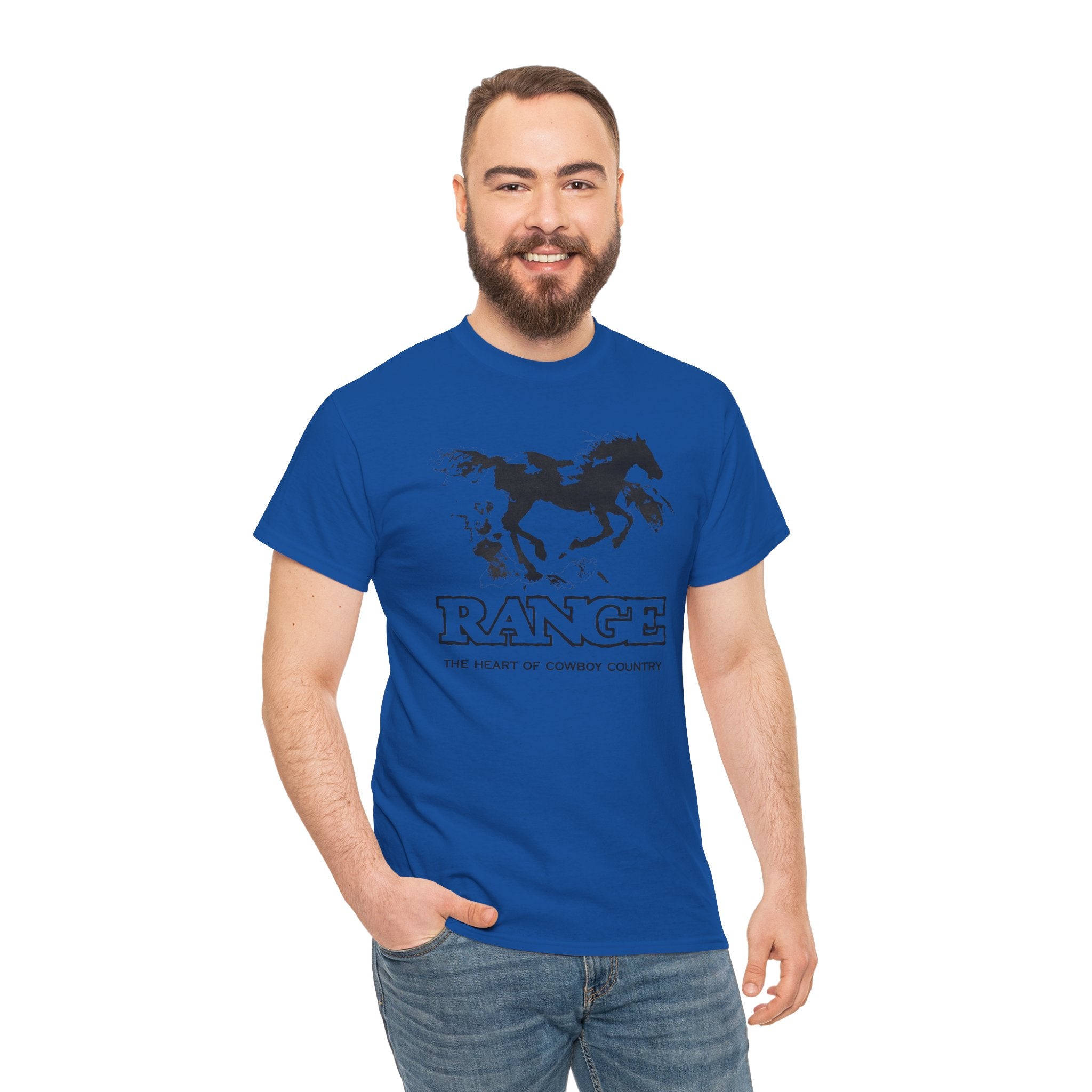 The Heart of Cowboy Country- Unisex Tee Shirt