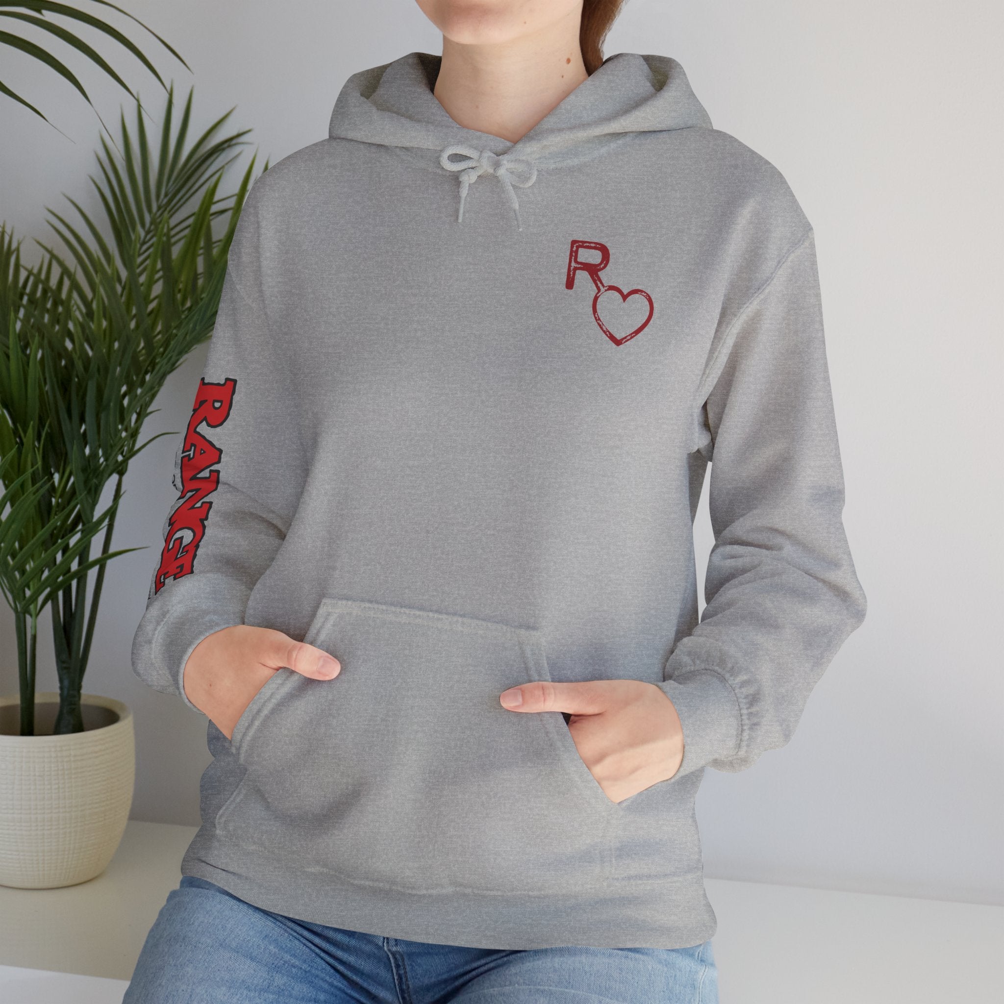 R Heart Hoodie