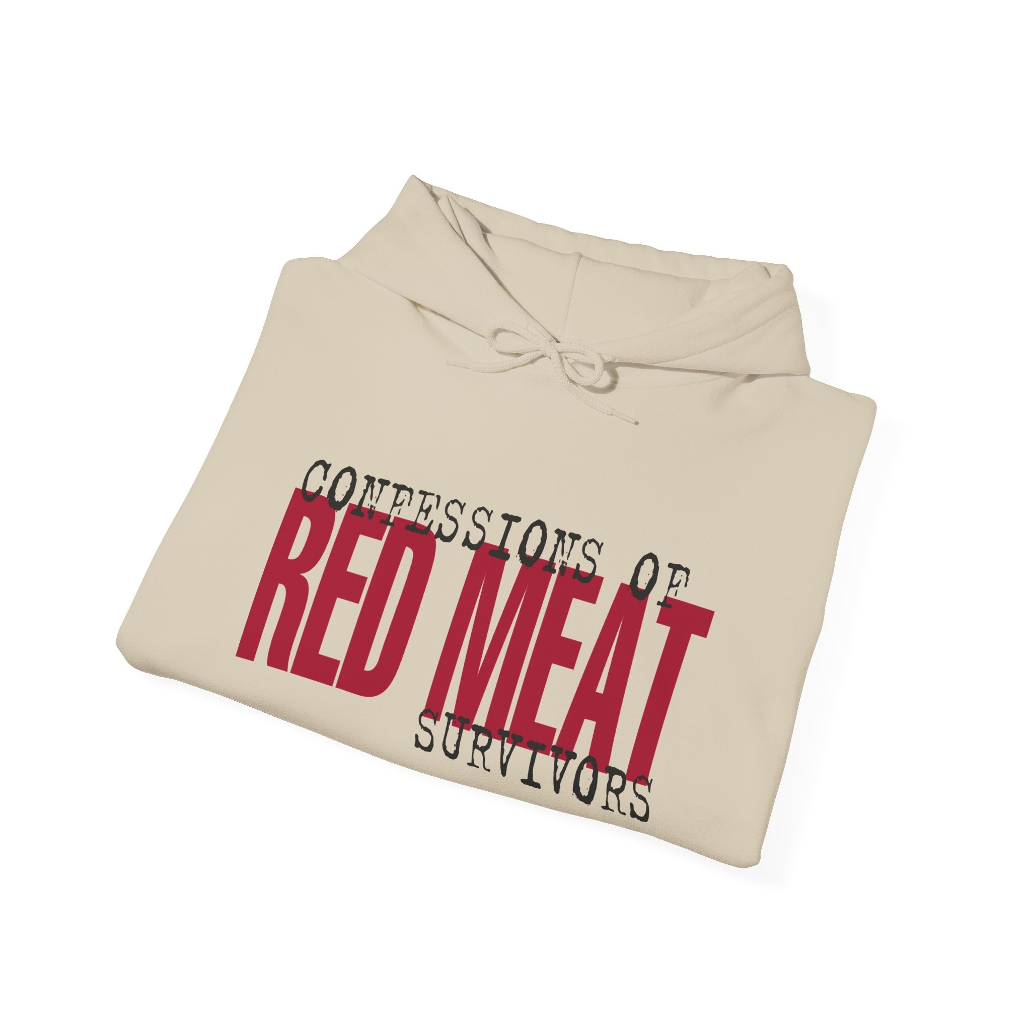 Red Meat Survivors Hoodie - Unisex Heavy Blend™ Sweatshirt