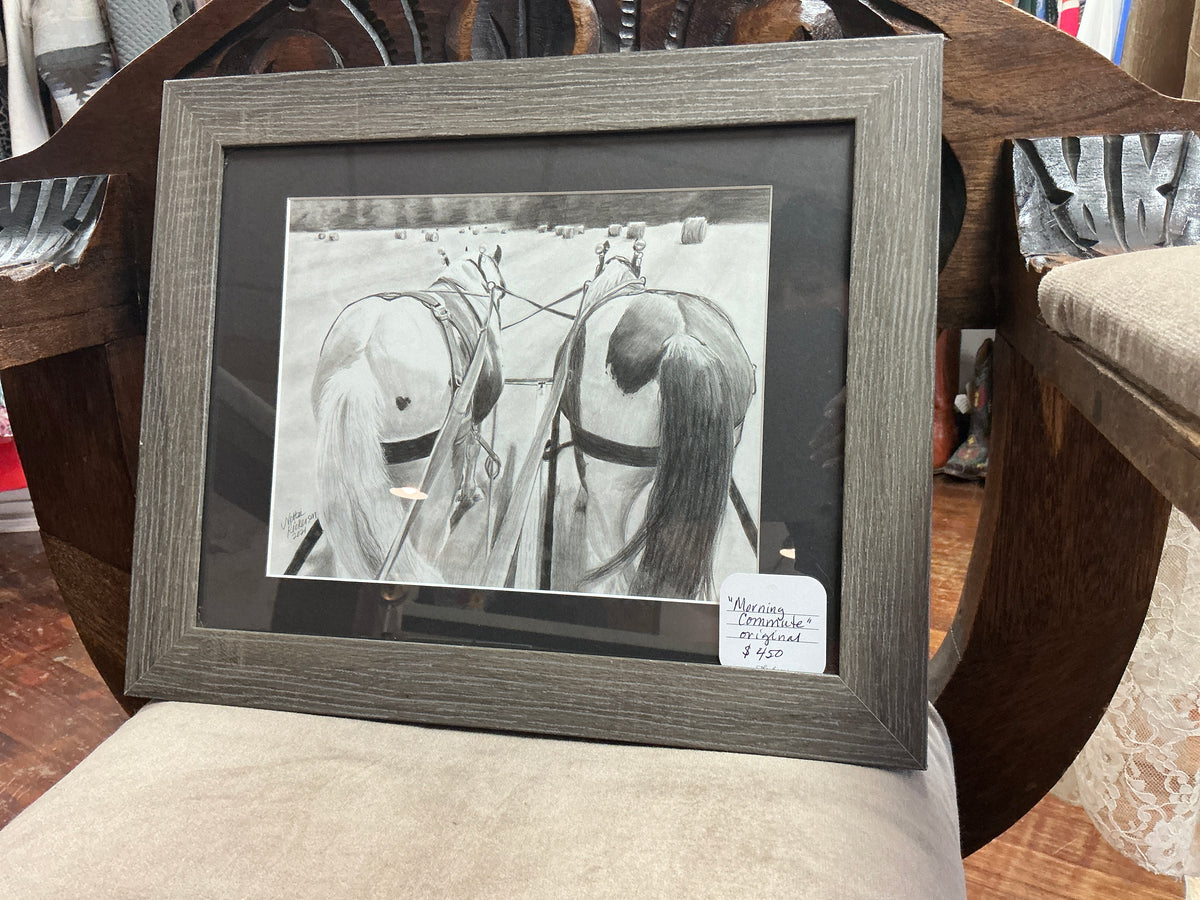 "Morning Commute" - Original By Nettie Rickerson