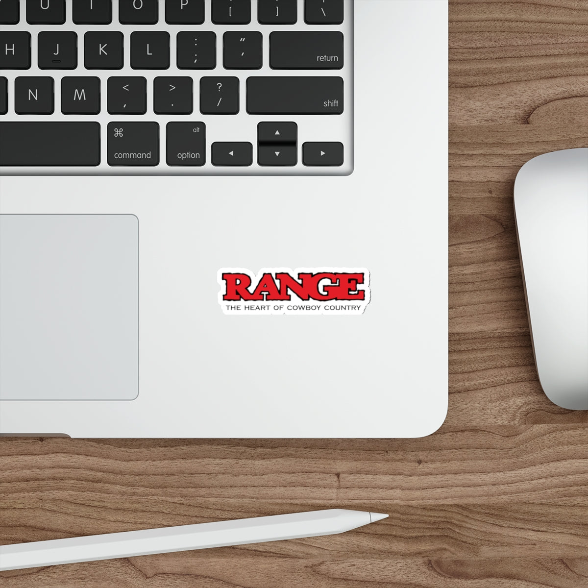 Range "The Heart of Cowboy Country" Die-Cut Sticker