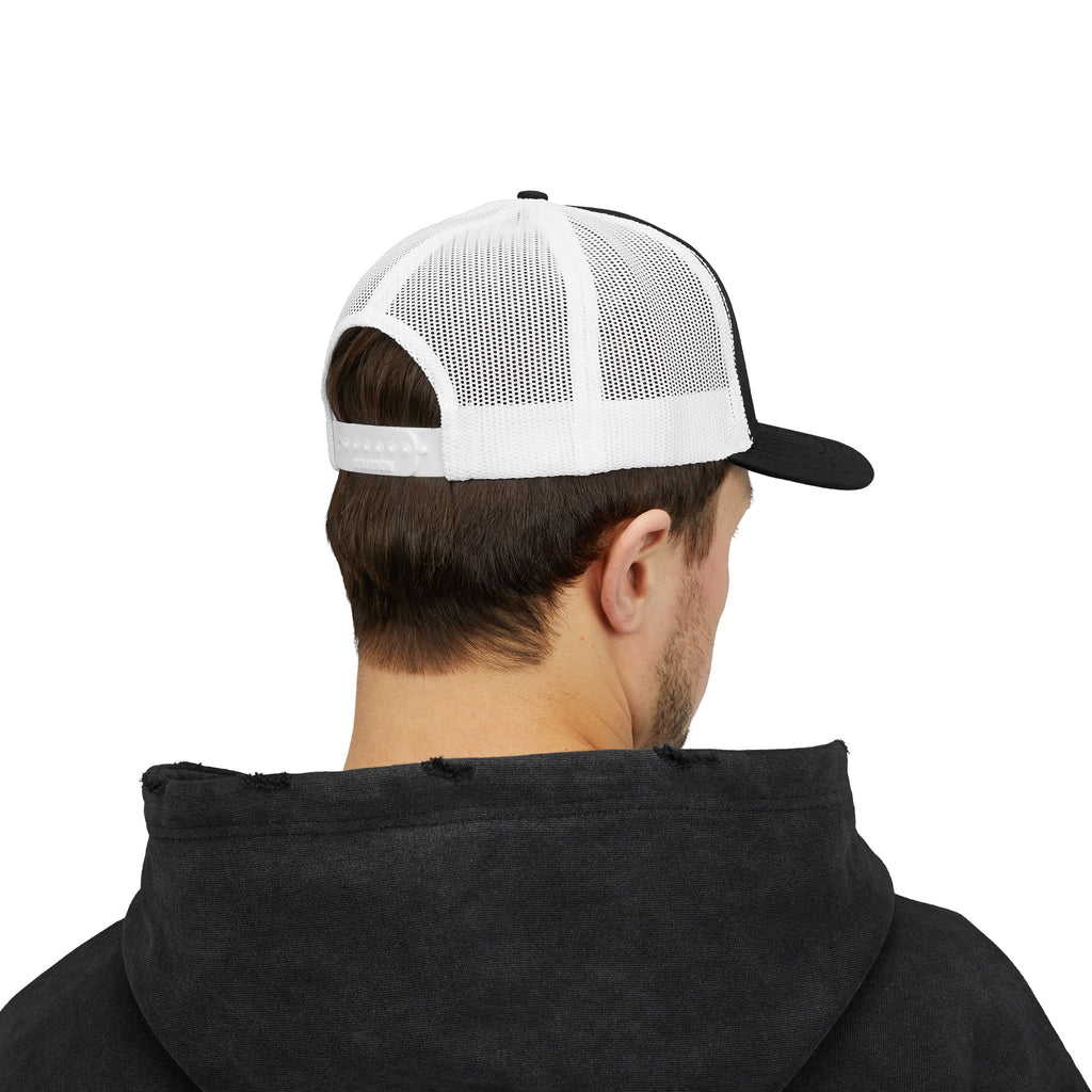 Snapback Trucker Cap – Confessions of Red Meat Survivors Embroidered Hat