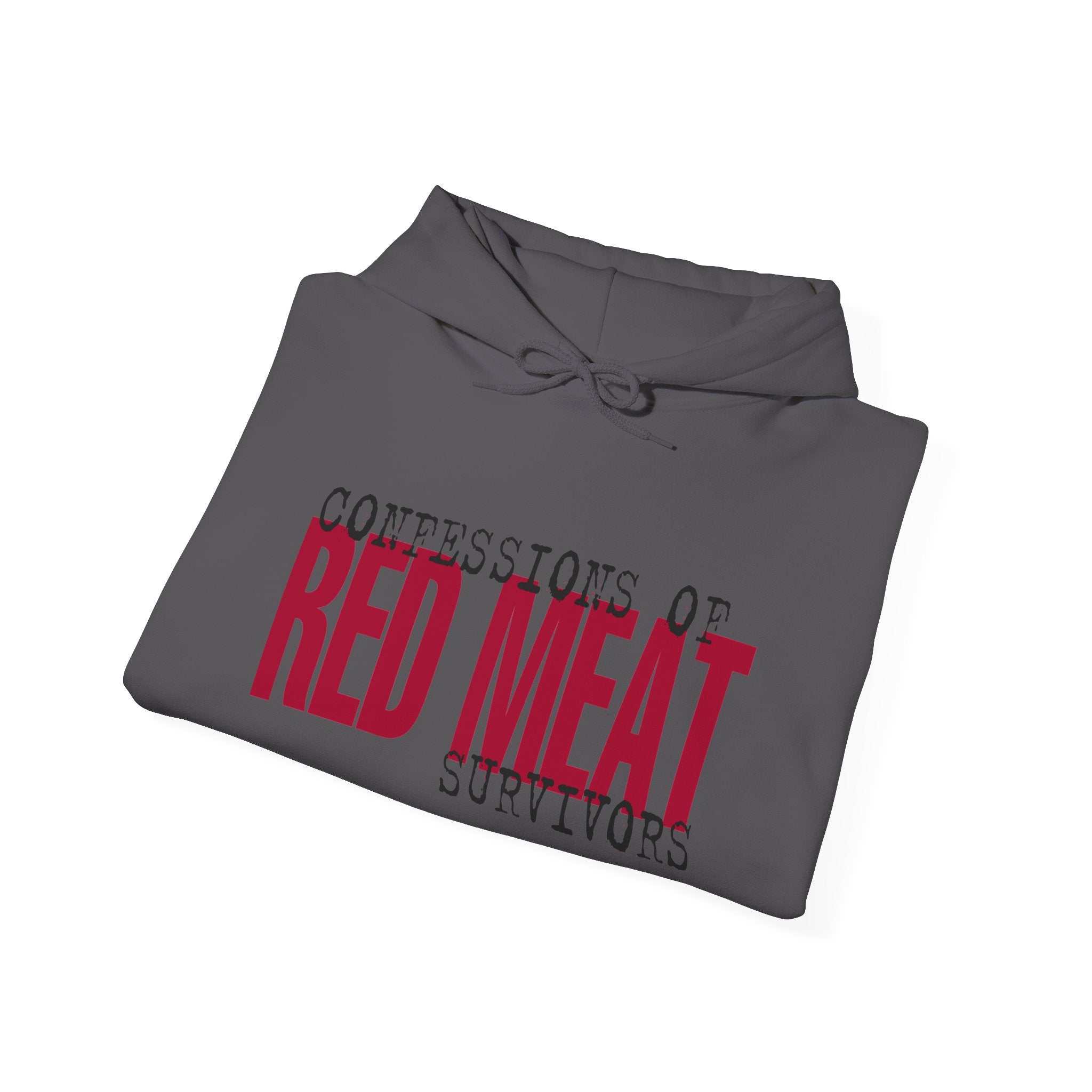 Red Meat Survivors Hoodie - Unisex Heavy Blend™ Sweatshirt