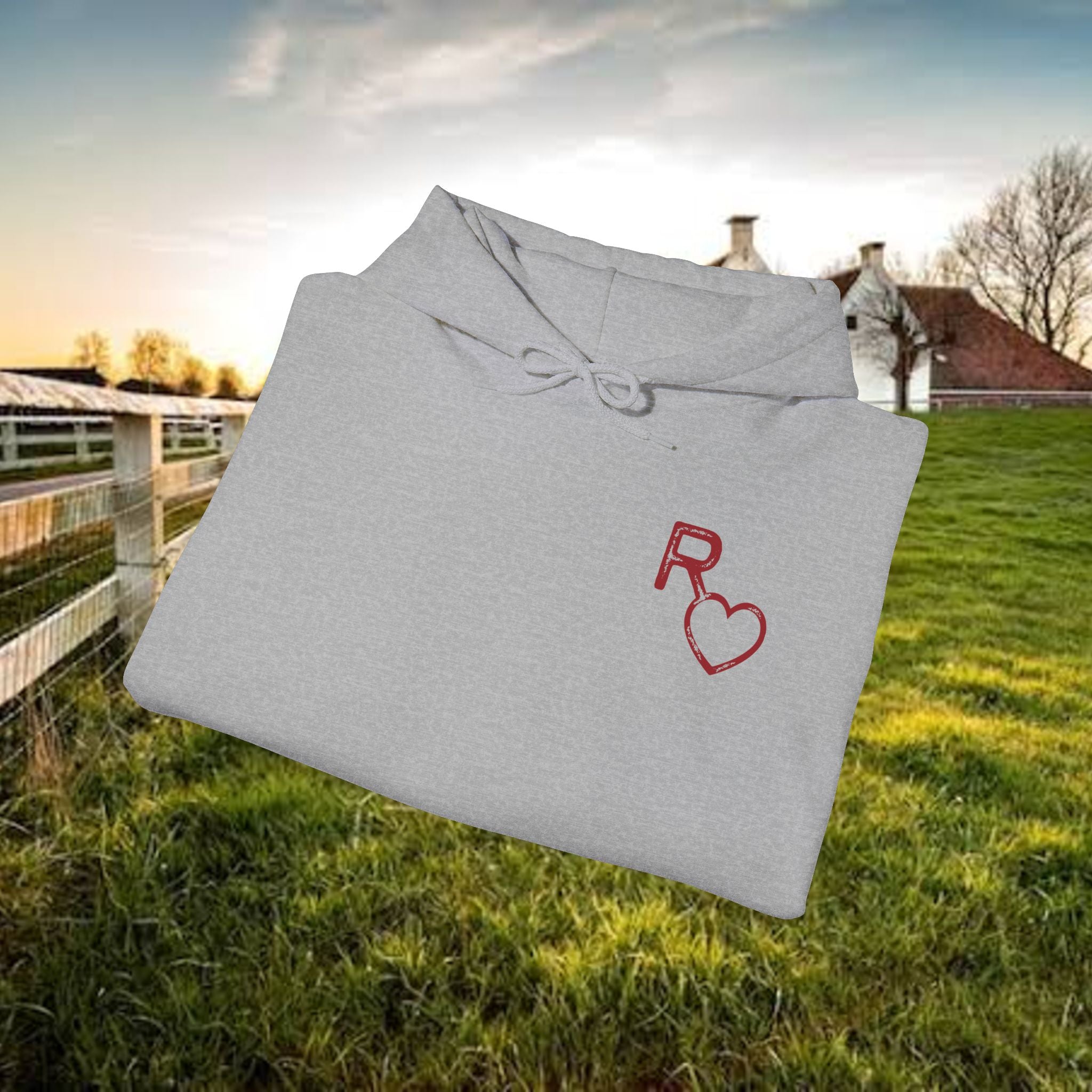 R Heart Hoodie