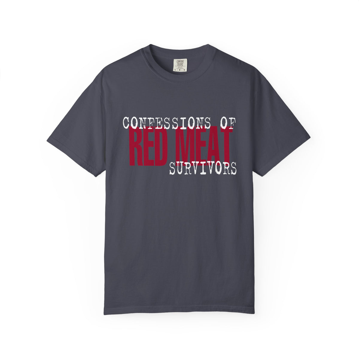 Red Meat Survivor - Unisex Garment-Dyed T-shirt