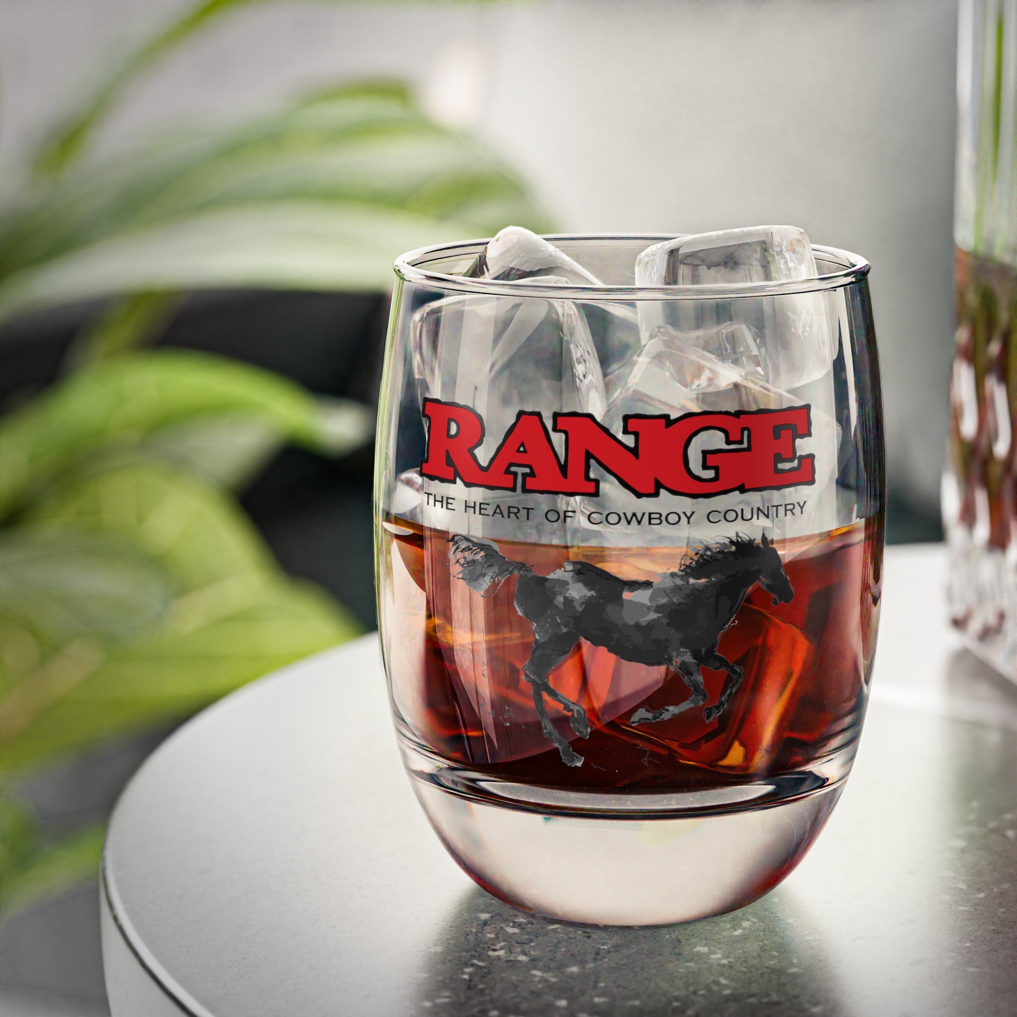 Range Whiskey Glass – The Heart of Cowboy Country