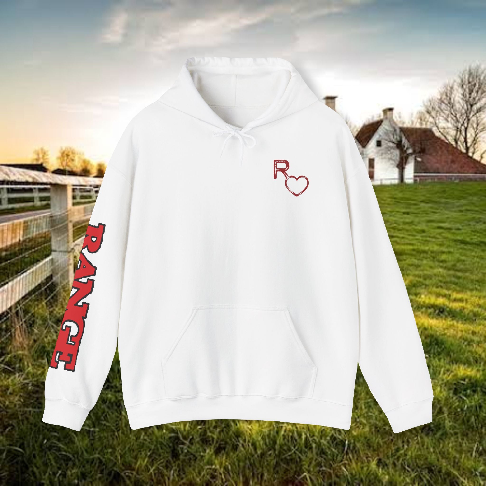 R Heart Hoodie