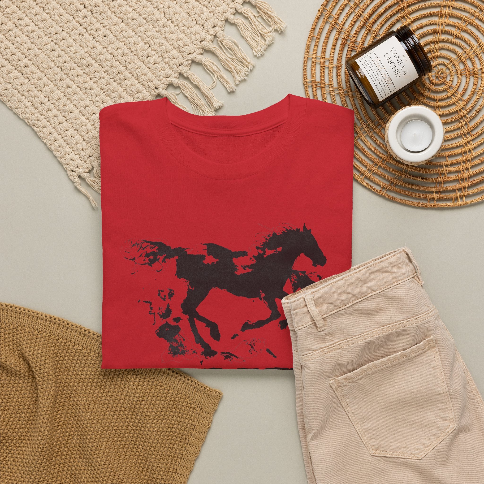 The Heart of Cowboy Country- Unisex Tee Shirt