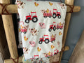 Fluffy Tractor Quilt