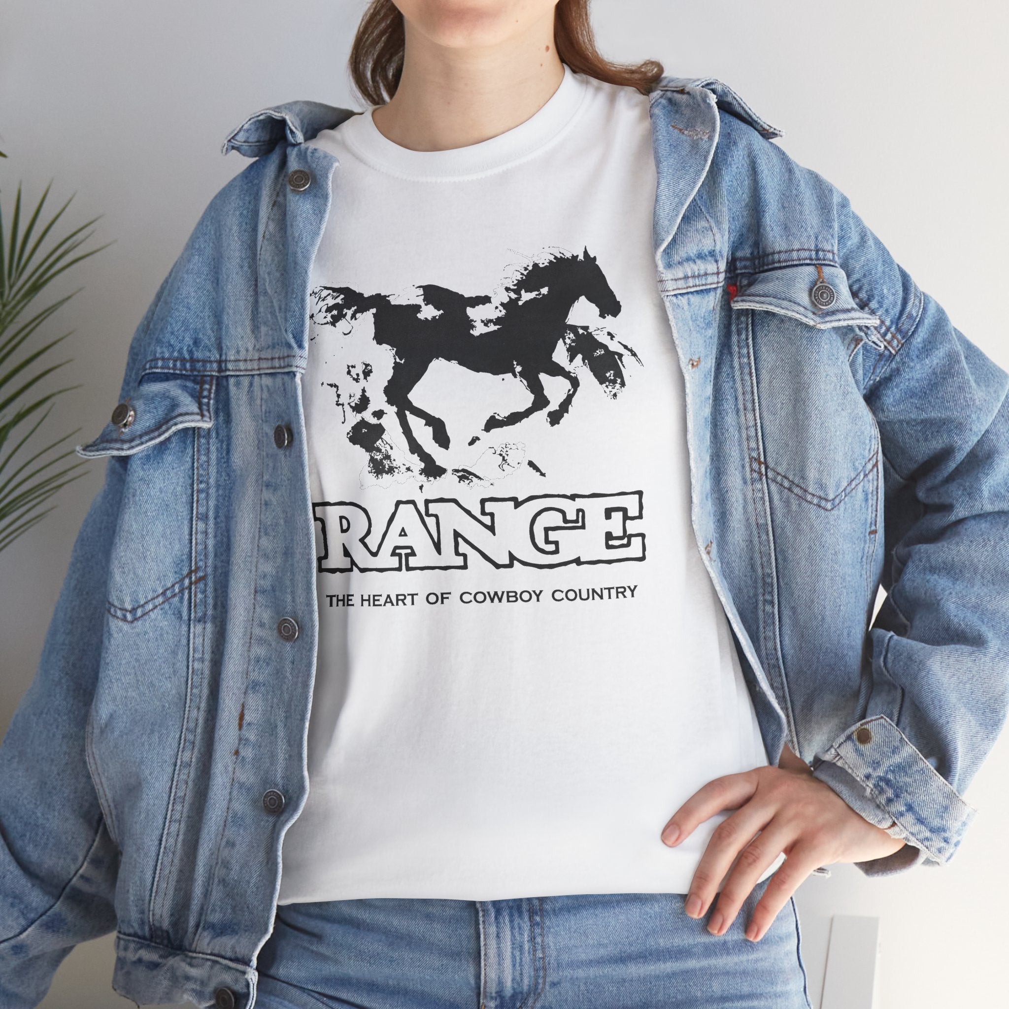The Heart of Cowboy Country- Unisex Tee Shirt