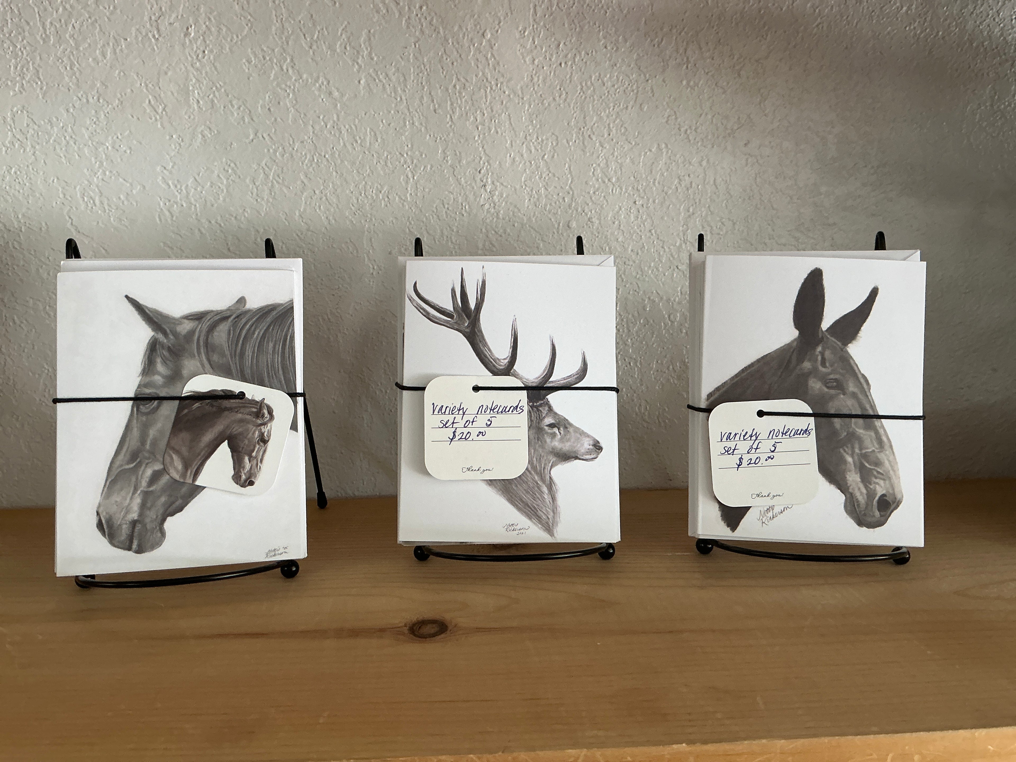 Assorted Note Cards by: Netti Rickerson