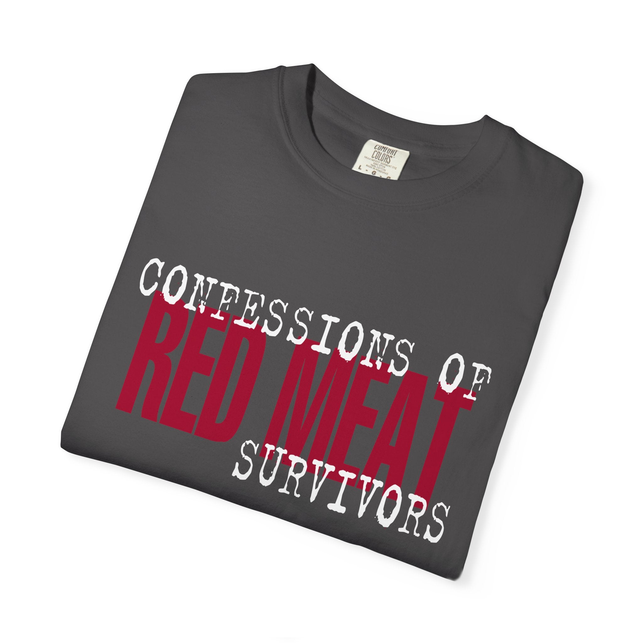 Red Meat Survivor - Unisex Garment-Dyed T-shirt