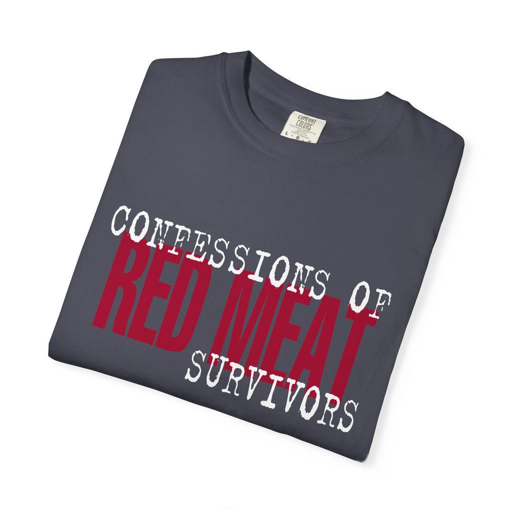 Red Meat Survivor - Unisex Garment-Dyed T-shirt