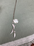 White Crow necklace RH19