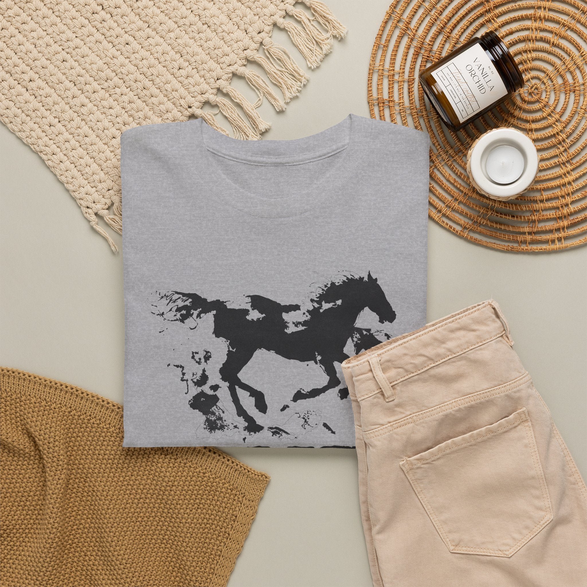 The Heart of Cowboy Country- Unisex Tee Shirt