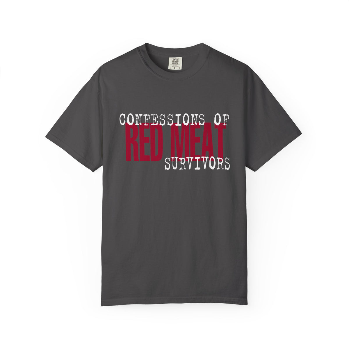 Red Meat Survivor - Unisex Garment-Dyed T-shirt