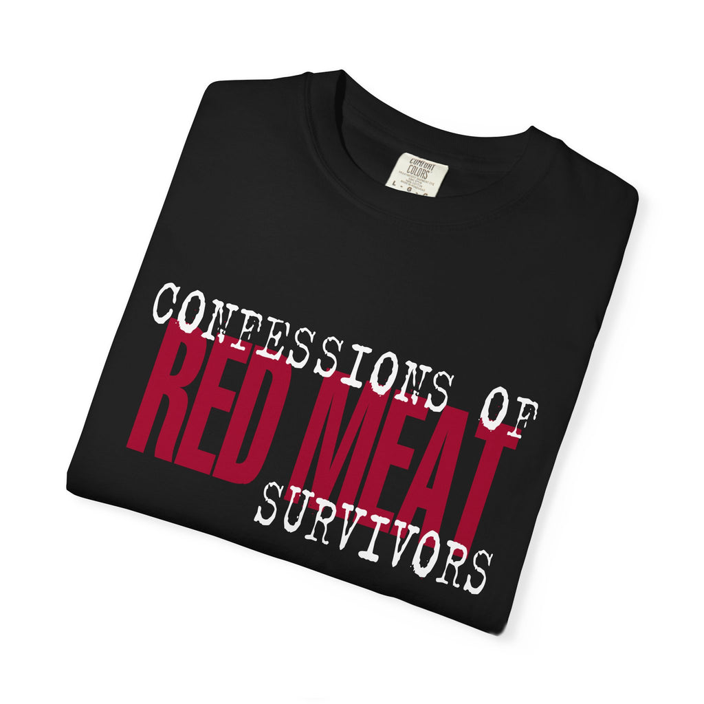 Red Meat Survivor - Unisex Garment-Dyed T-shirt