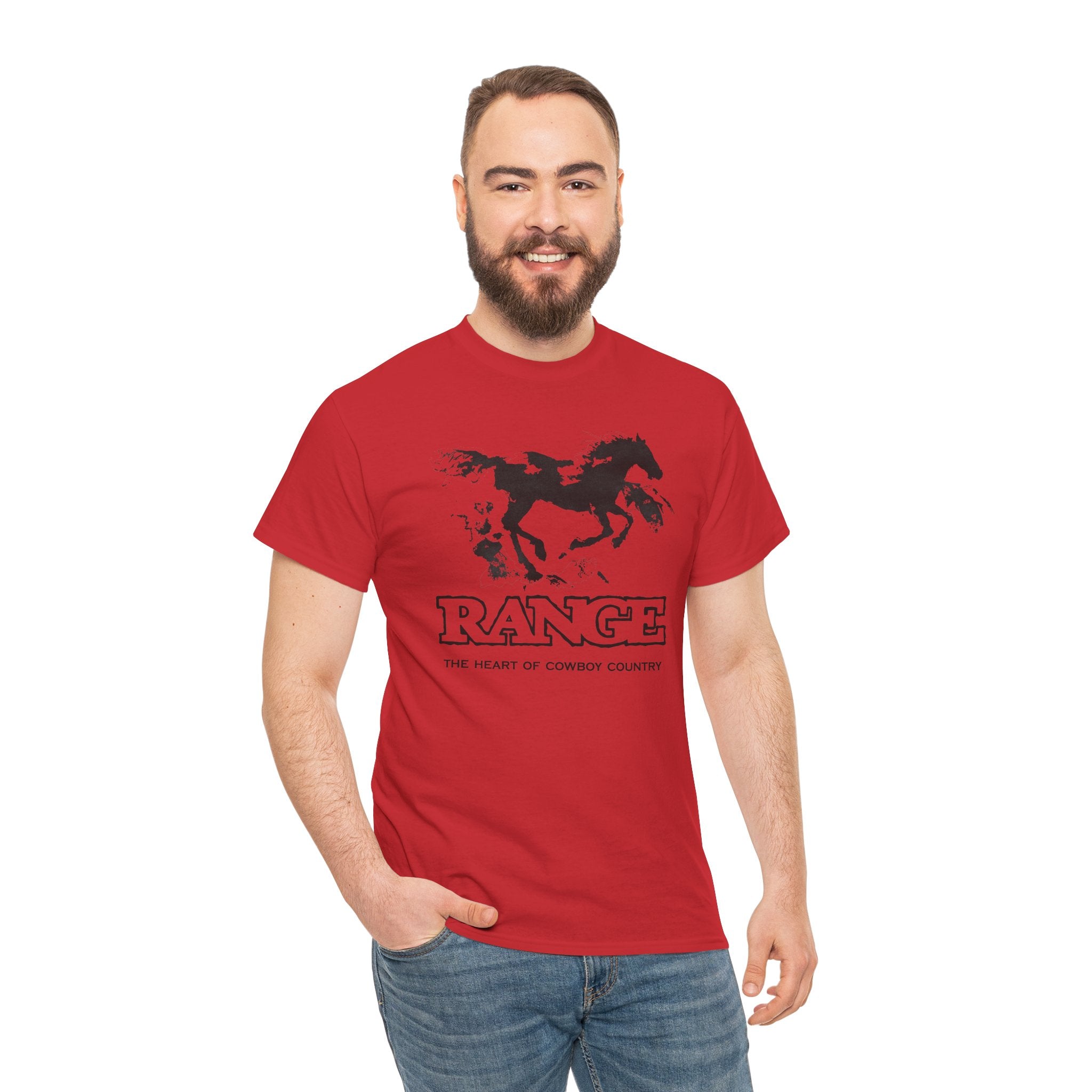 The Heart of Cowboy Country- Unisex Tee Shirt