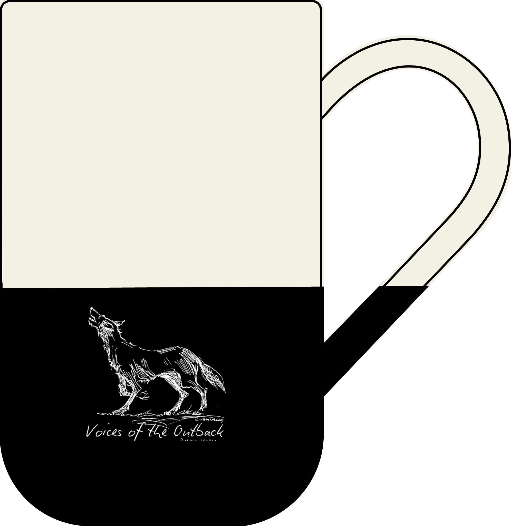 Voices of The Outback- Wayland Speckled 13 oz. Ceramic Mug
