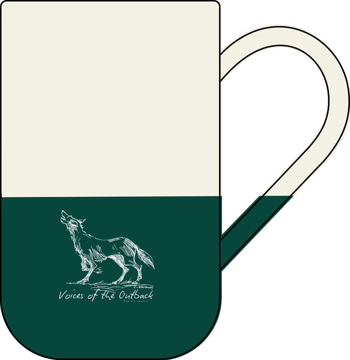Voices of The Outback- Wayland Speckled 13 oz. Ceramic Mug