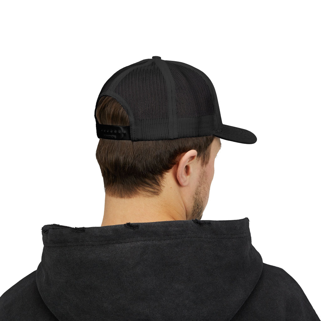 Snapback Trucker Cap – Confessions of Red Meat Survivors Embroidered Hat