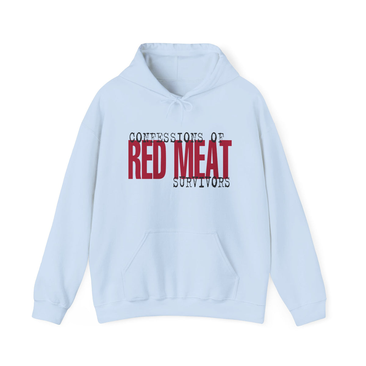 Red Meat Survivors Hoodie - Unisex Heavy Blend™ Sweatshirt