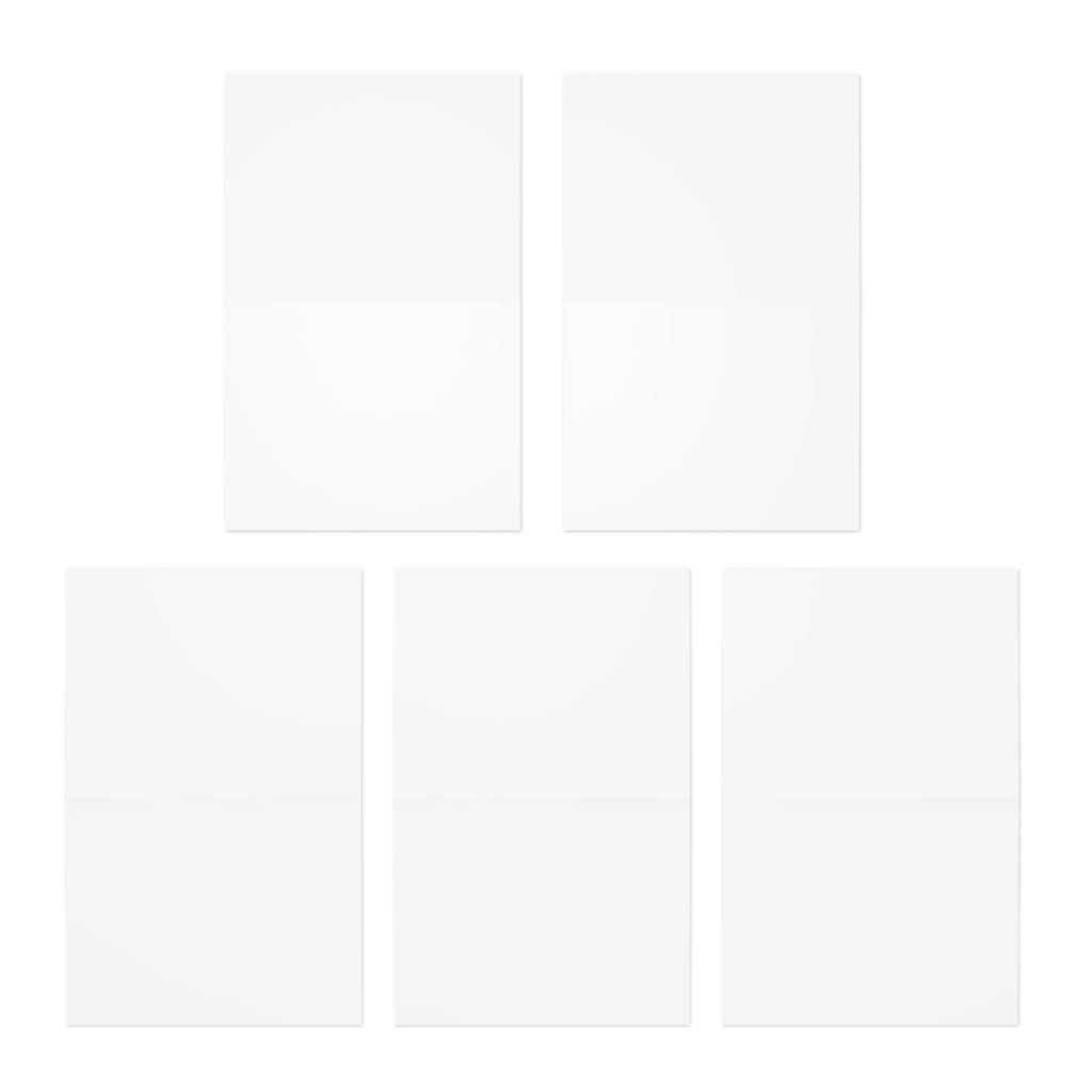 Sunset Photo Greeting Cards (5-Pack) — Blank Inside, Scenic Evening Sky Note Cards