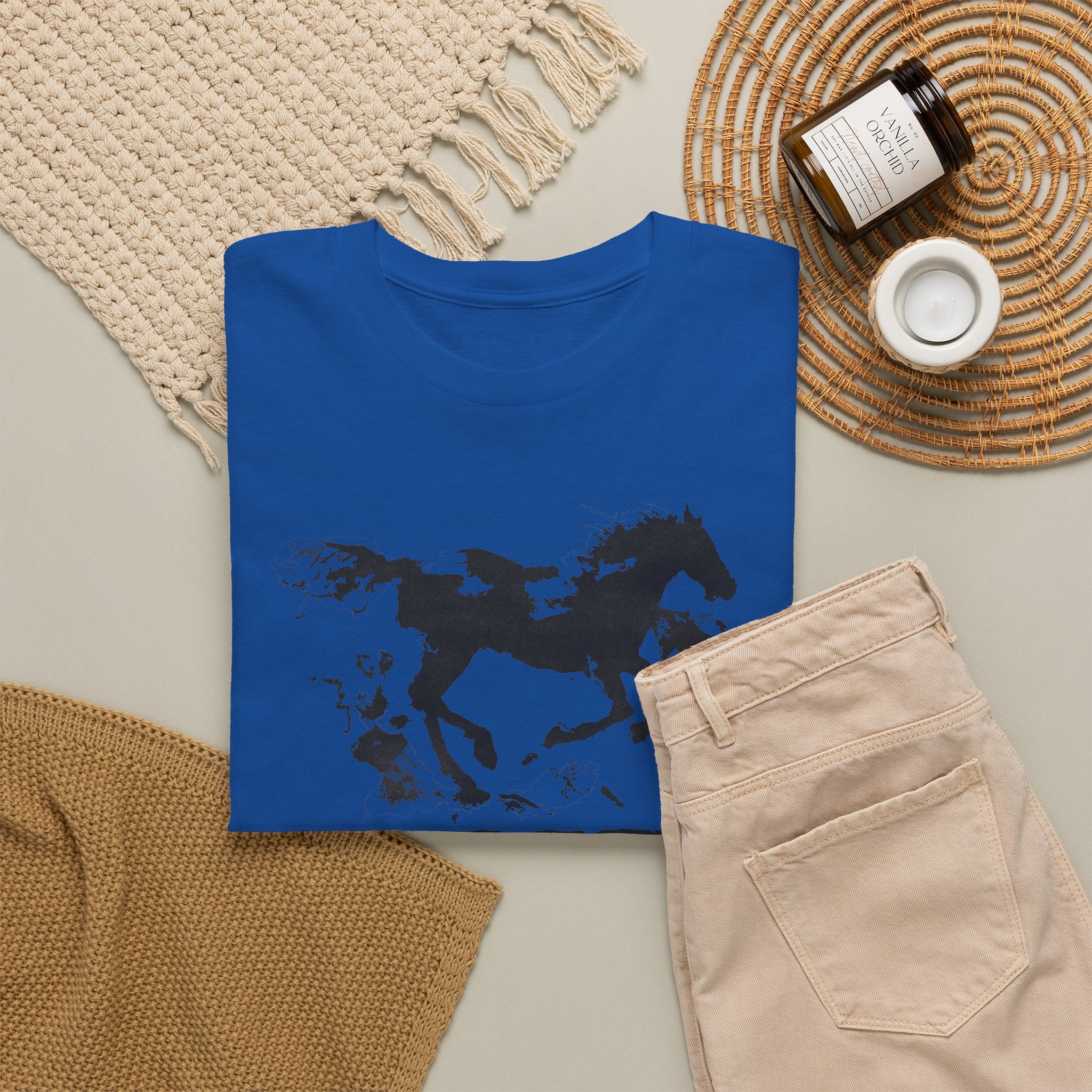 The Heart of Cowboy Country- Unisex Tee Shirt