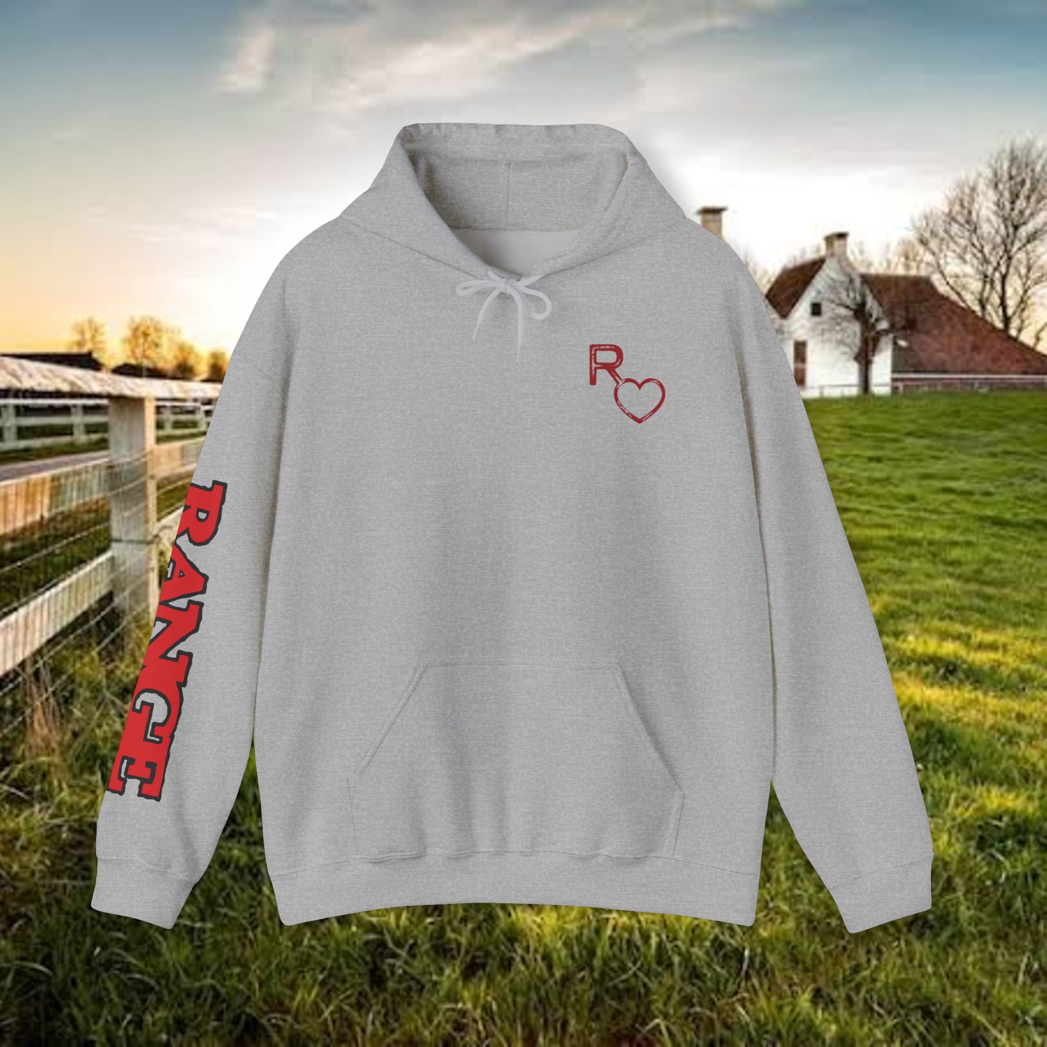 R Heart Hoodie