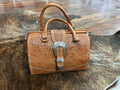 America West Leather Purse with Silver Plated accents (New) DM1
