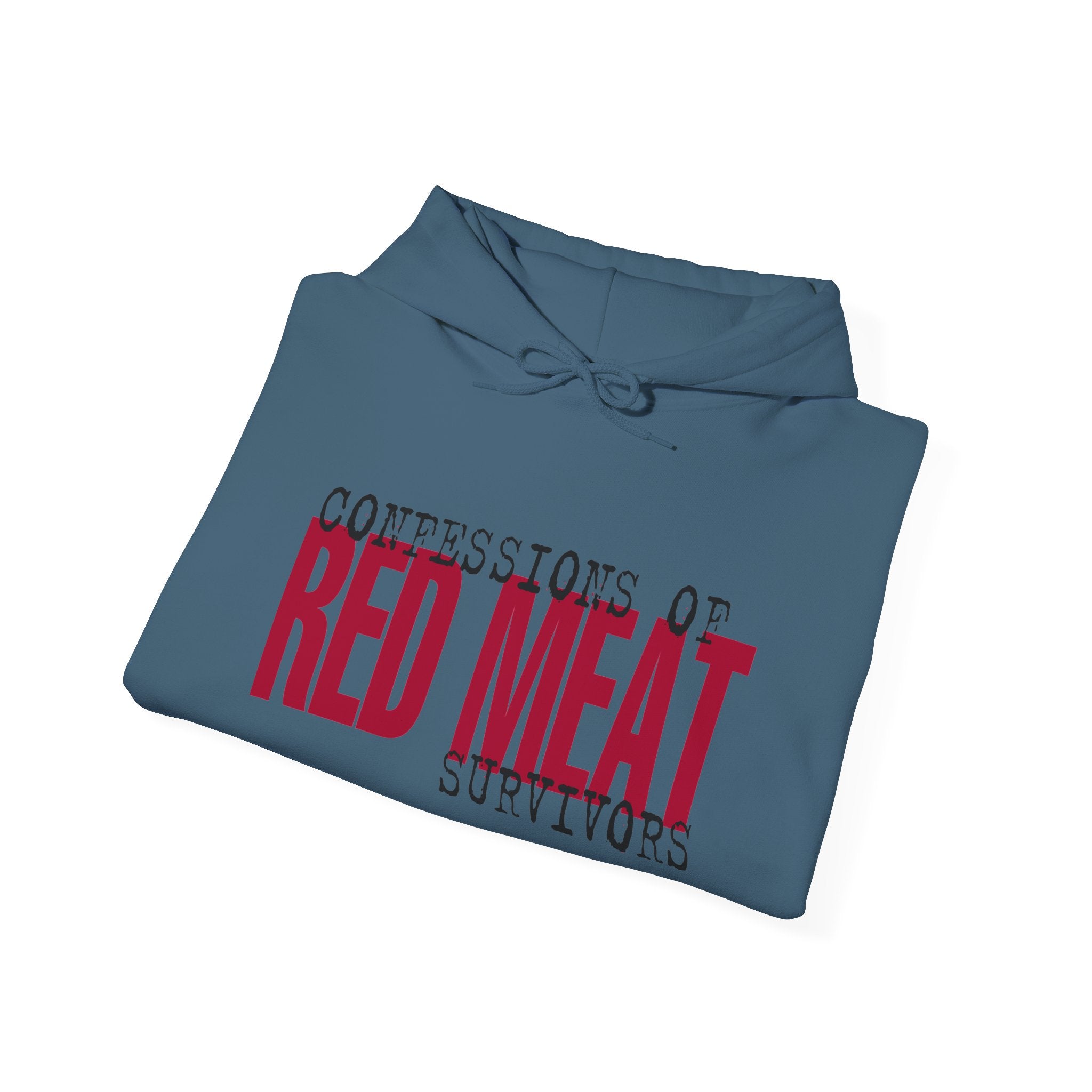 Red Meat Survivors Hoodie - Unisex Heavy Blend™ Sweatshirt