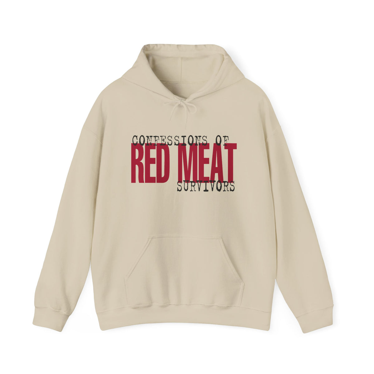 Red Meat Survivors Hoodie - Unisex Heavy Blend™ Sweatshirt