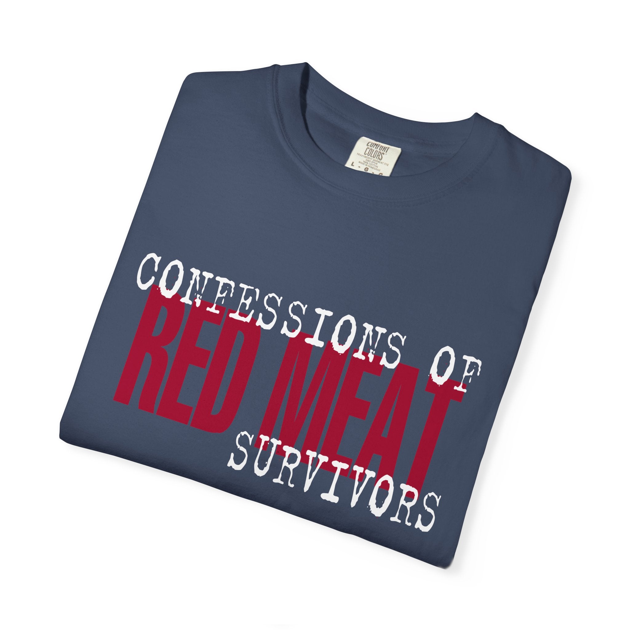 Red Meat Survivor - Unisex Garment-Dyed T-shirt