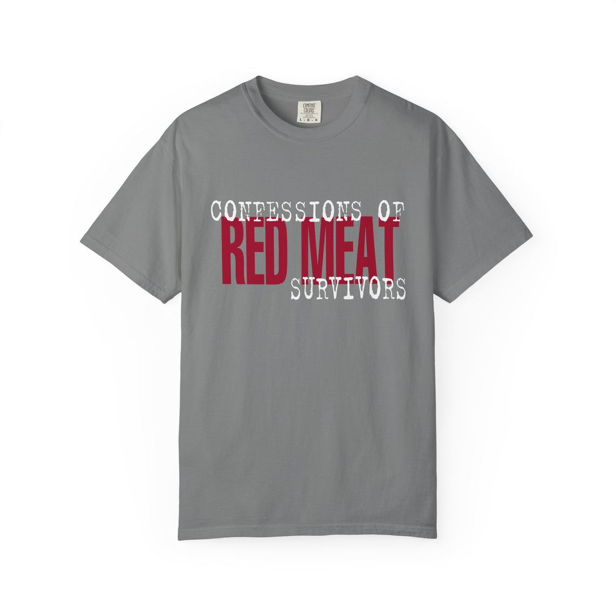 Red Meat Survivor - Unisex Garment-Dyed T-shirt