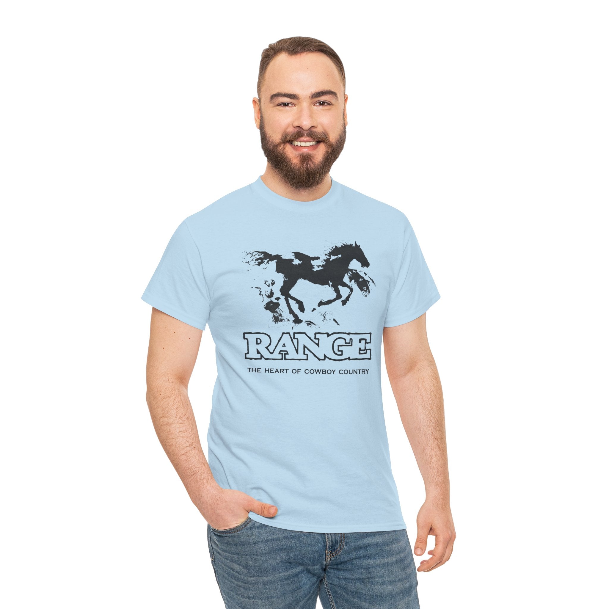 The Heart of Cowboy Country- Unisex Tee Shirt