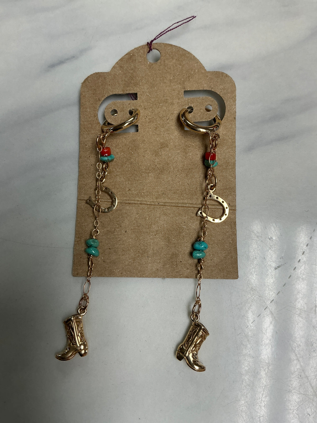 Cowgirl Up Earrings by Boho Gypsy's Treasures RH16