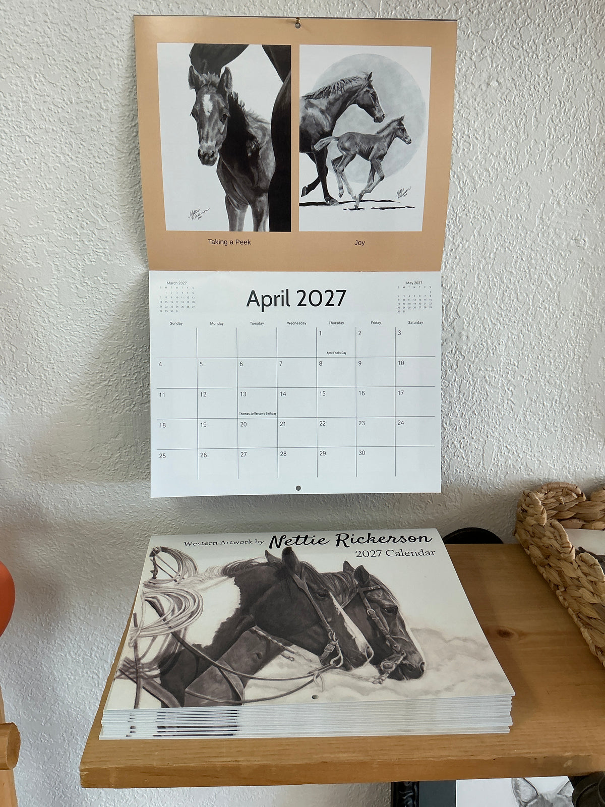 Nettie Rickerson 2027 Calender