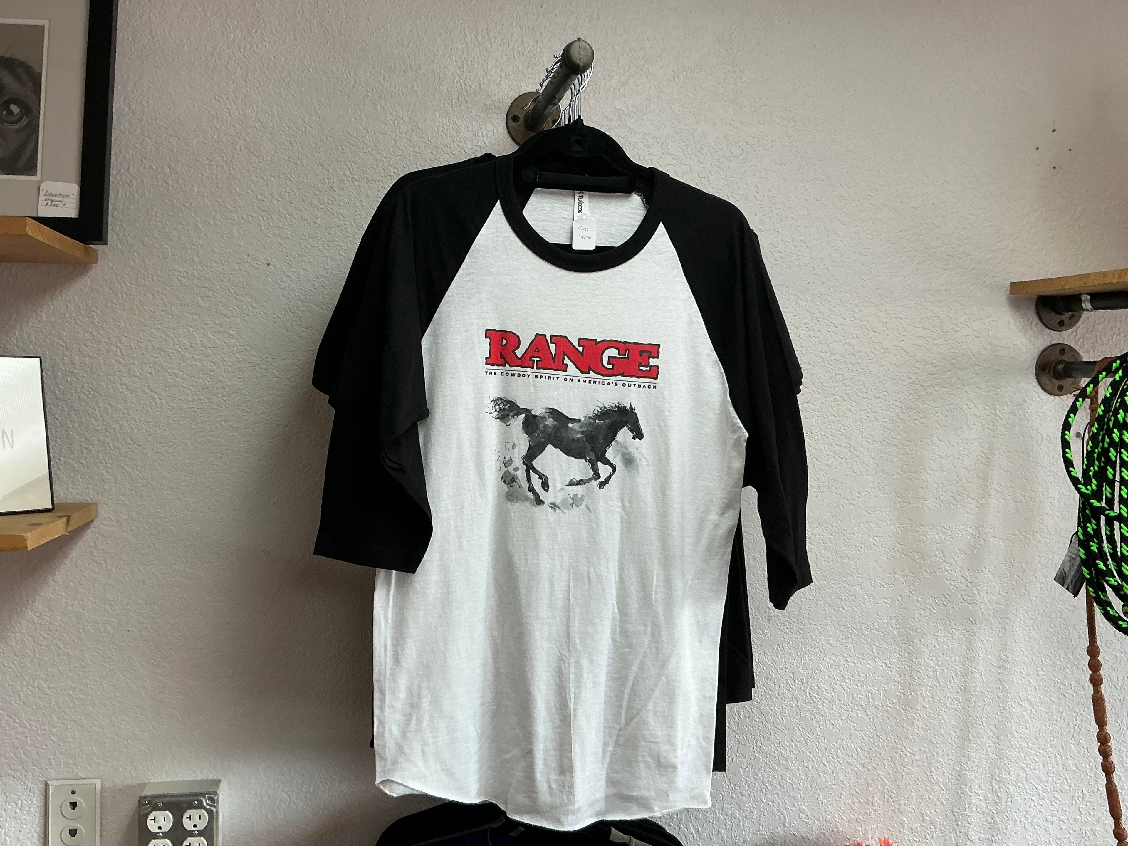 RANGE baseball t-shirt