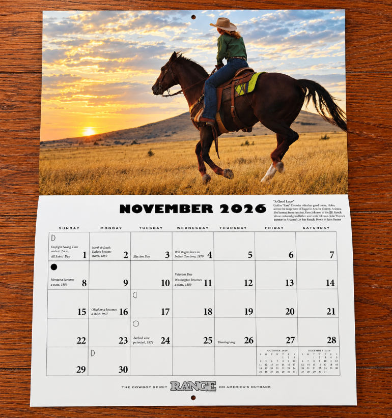 2027 Real Buckaroo Calendar