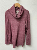 CV37 Mauve Studio Turtleneck